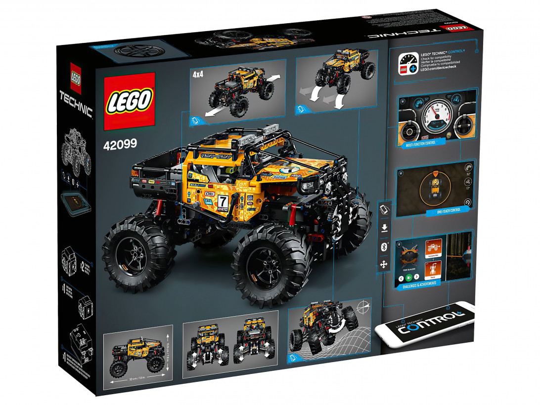 Авто-конструктор LEGO Technic 4x4 X-Treme Off-Roader (42099)  Фото №1