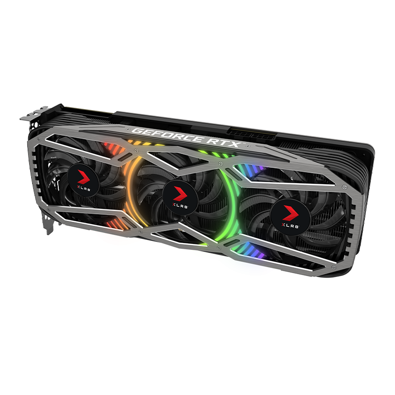 Видеокарта PNY GeForce RTX 3080 Ti 12GB XLR8 Gaming REVEL EPIC-X RGB Triple Fan (VCG3080T12TFXPPB)  Фото №2