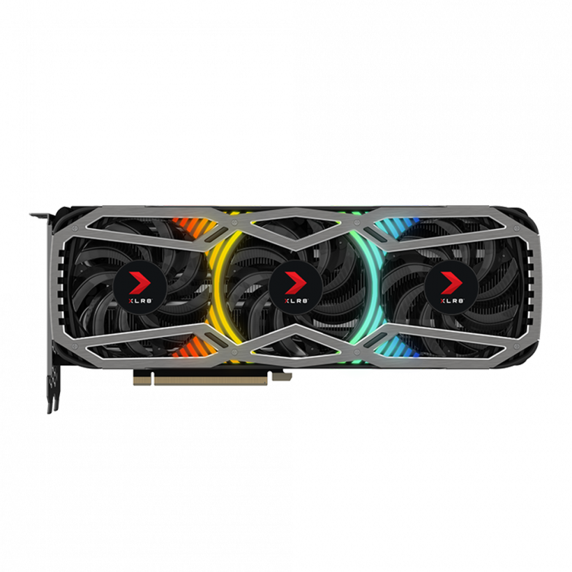 Видеокарта PNY GeForce RTX 3080 Ti 12GB XLR8 Gaming REVEL EPIC-X RGB Triple Fan (VCG3080T12TFXPPB)  Фото №3