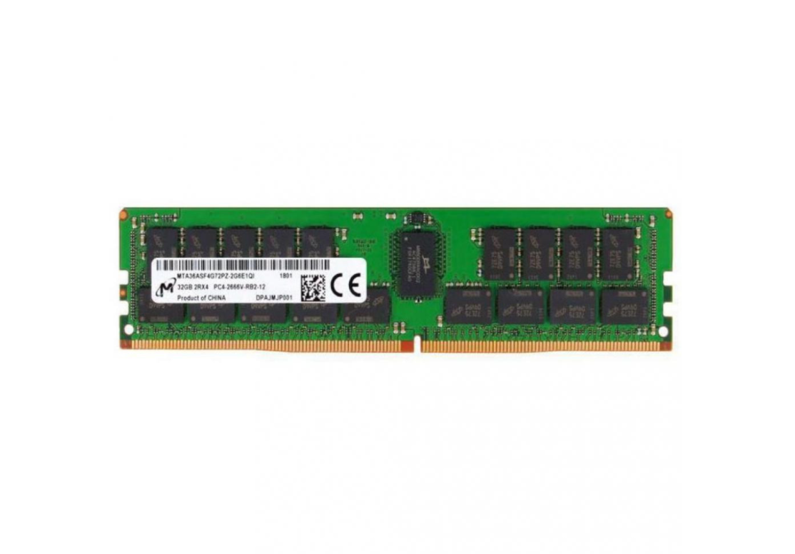 Оперативная Память Micron 32 GB DDR4 2666 MHz (MTA36ASF4G72PZ-2G6)  Фото №0