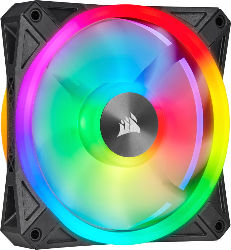 Вентилятор Corsair QL140 RGB 140mm PWM Dual Fan Kit RGB (CO-9050100-WW)  Фото №1