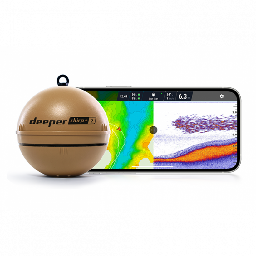 Картплоттер(GPS)-смарт эхолот Deeper Smart Sonar CHIRP+ 2  Фото №2