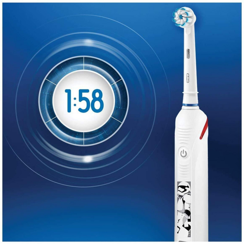 Электрическая зубная щетка Oral-B D501.513.2x Junior Star Wars Case  Фото №5