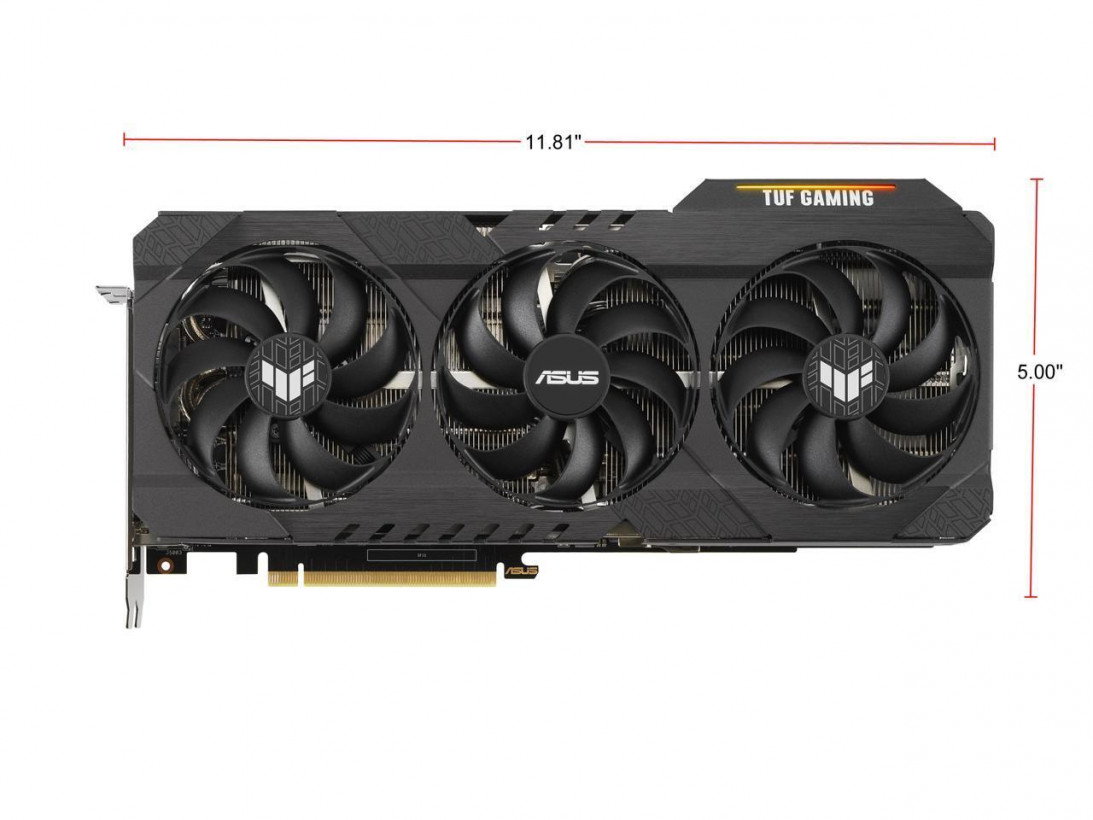 Видеокарта ASUS TUF-RTX3090-O24G-GAMING  Фото №1