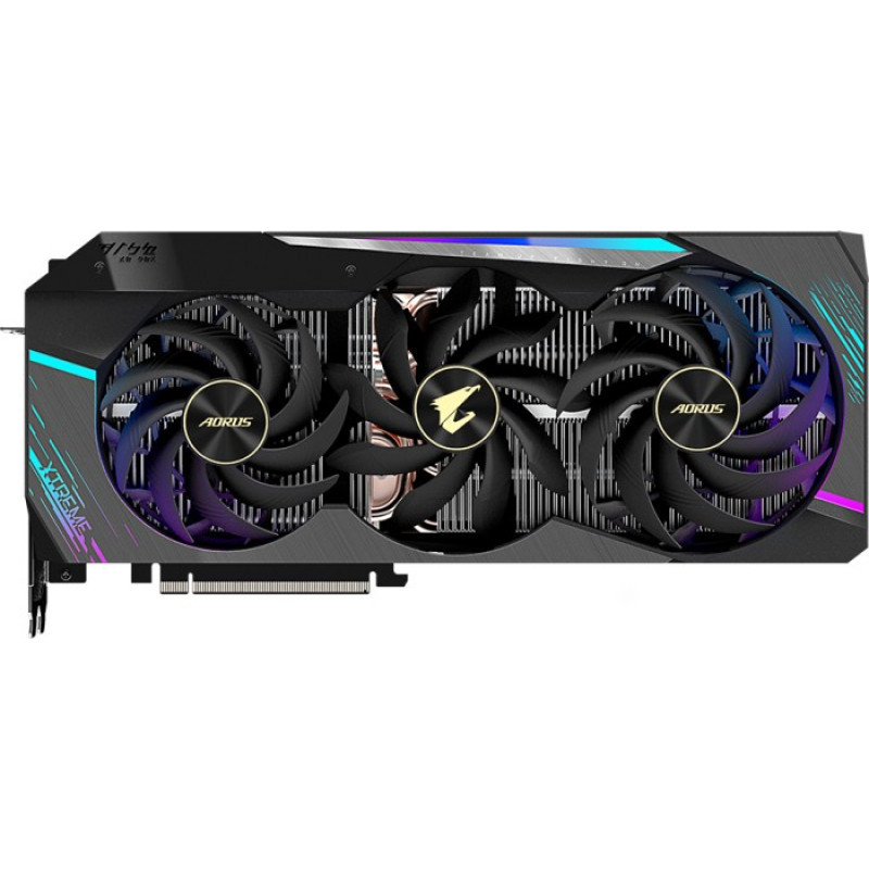 Відеокарта GIGABYTE AORUS GeForce RTX 3080 XTREME 10G (GV-N3080AORUS X-10GD)  Фото №1