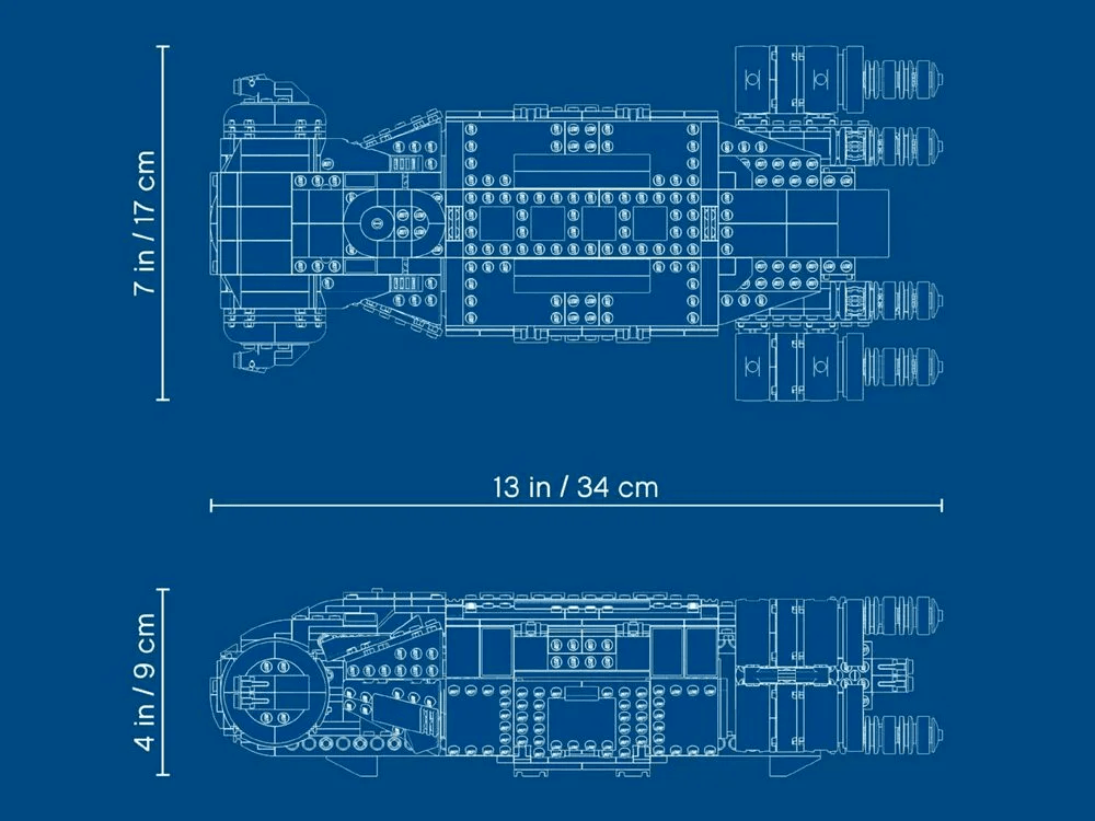 Блоковий конструктор LEGO Транспортний корабель Опору I-TS, Resistance I-TS Transport (75293)  Фото №7