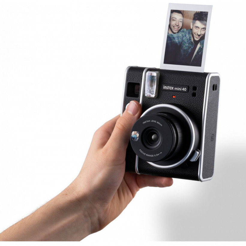 Фотокамера миттєвого друку Fujifilm Instax Mini 40 Black (16696863)  Фото №4