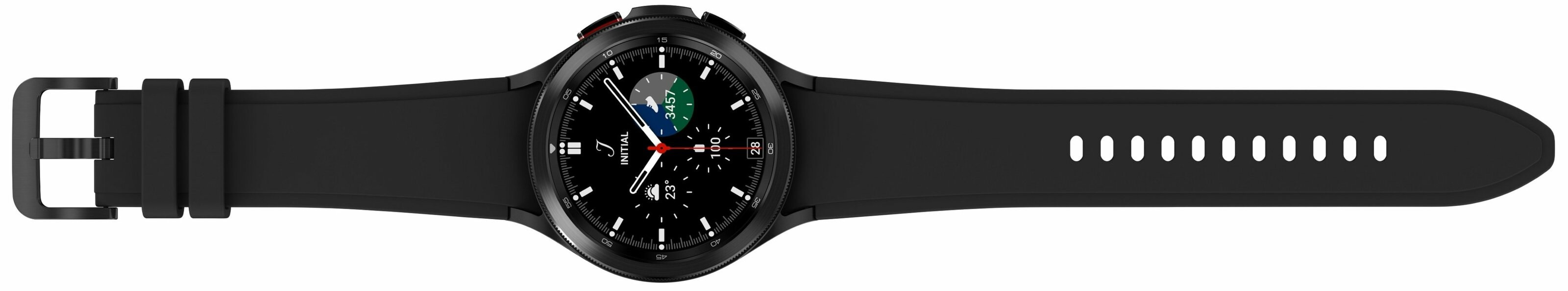 Смарт-часы Samsung Galaxy Watch4 Classic 46mm Black (SM-R890NZKA)  Фото №1