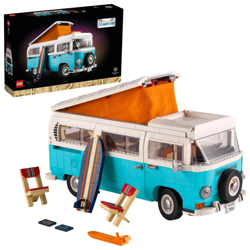 Авто-конструктор LEGO Volkswagen T2 Camper Van (10279)  Фото №8