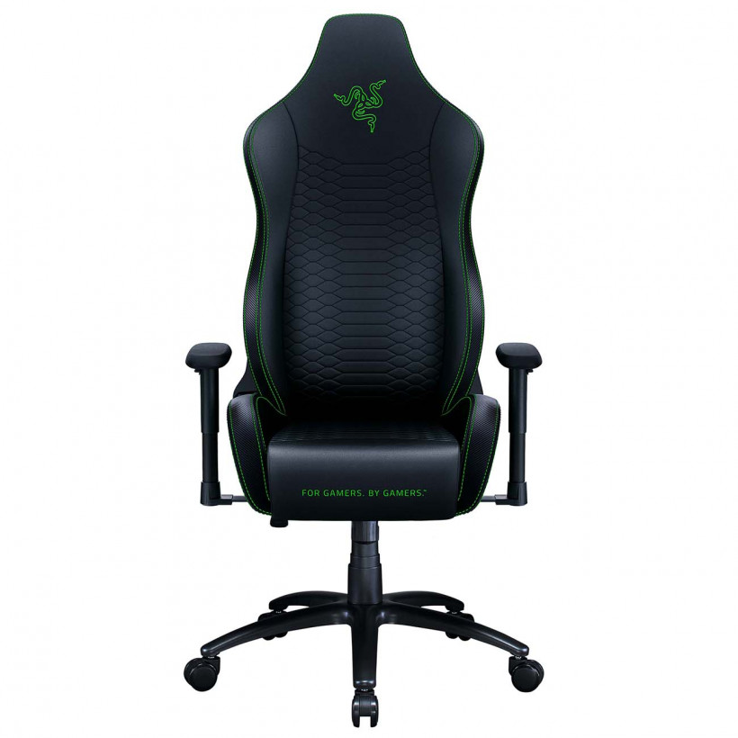 Комп&#039;ютерне крісло для геймера Razer Iskur X Green (RZ38-02840100-R3G1)  Фото №0