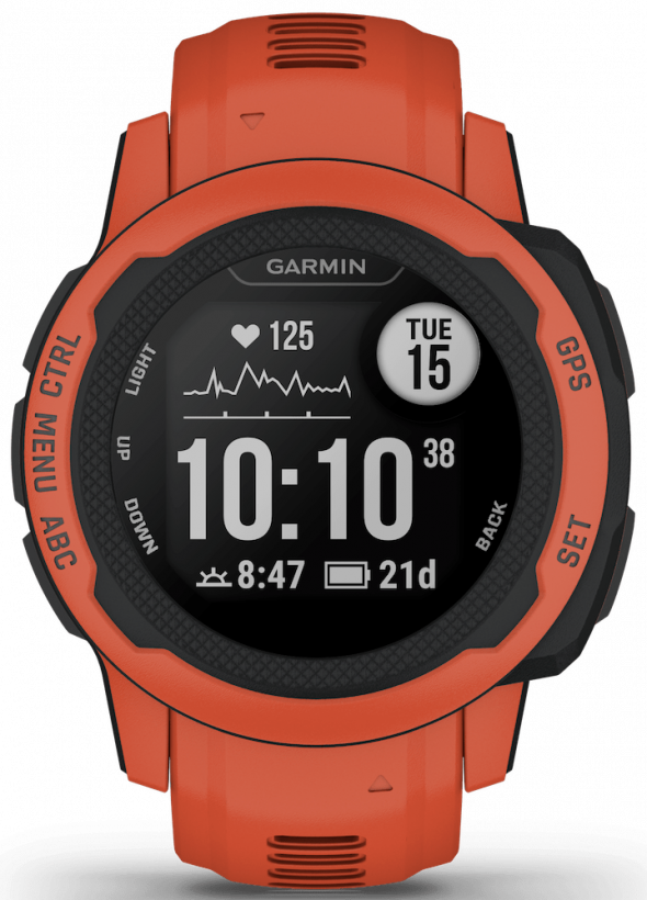 Смарт-годинник Garmin Instinct 2S Poppy (010-02563-06)  Фото №0