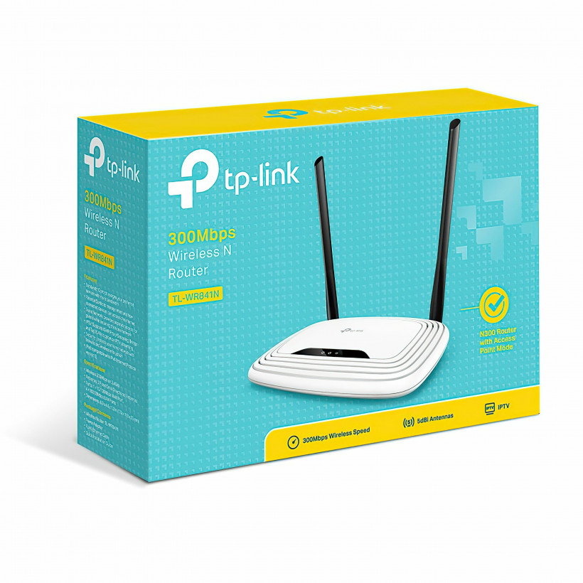 Беспроводной маршрутизатор (роутер) TP-Link TL-WR841N  Фото №2