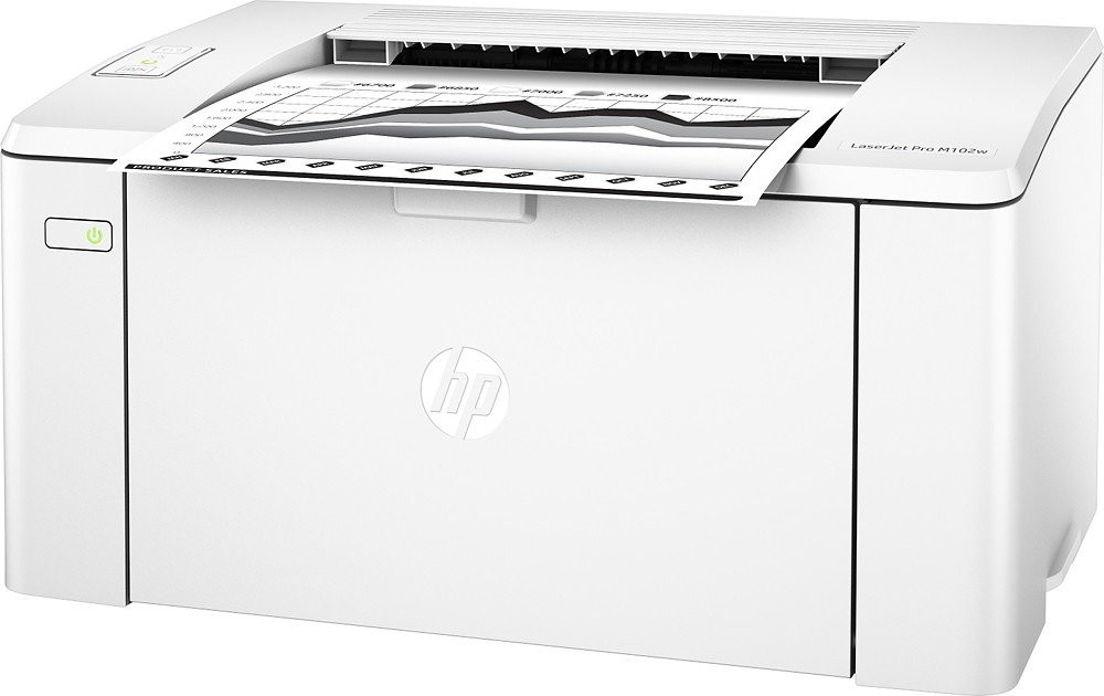 Принтер HP LaserJet Pro M102w with Wi-Fi (G3Q35A)  Фото №2