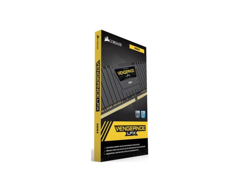 Память для настольных компьютеров Corsair 32 GB (2x16GB) DDR4 3200 MHz Vengeance LPX Black (CMK32GX4M2E3200C16)  Фото №3