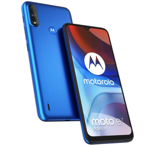 Смартфон Motorola E7 Power 4/64GB Tahiti Blue  Фото №4