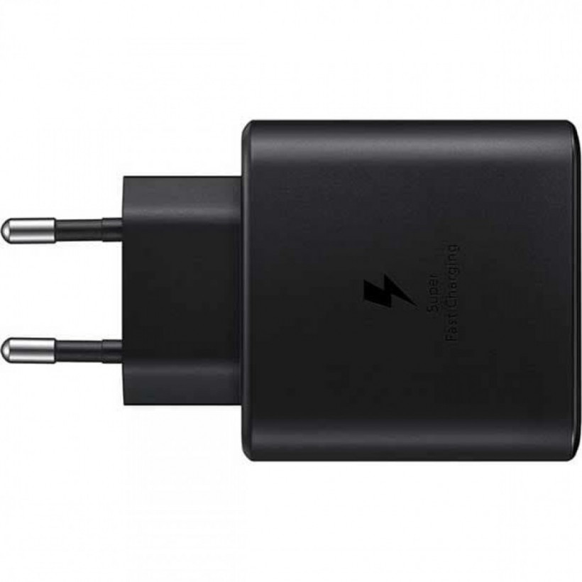 Сетевое зарядное устройство Samsung USB-C Wall Charger with Cable USB-C 45W Black (EP-TA845XBEGRU)  Фото №2