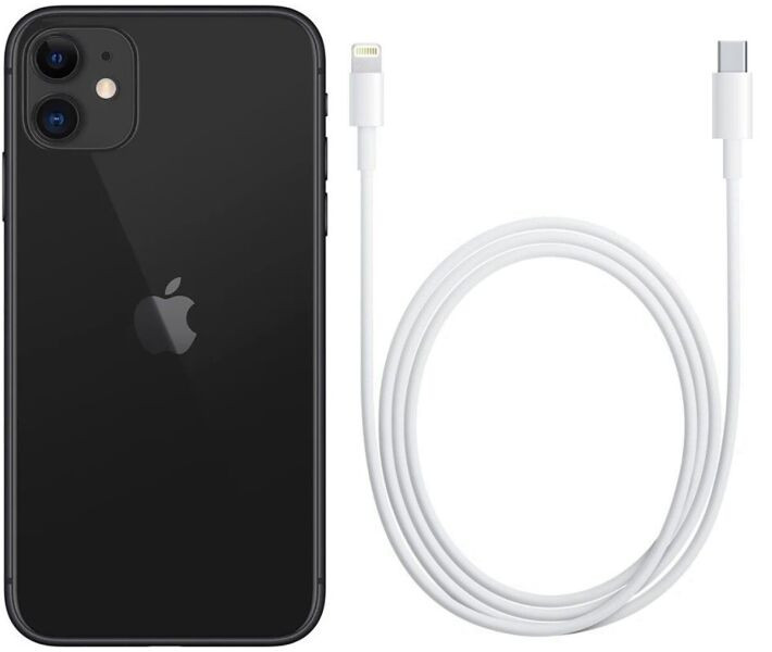 Смартфон Apple iPhone 11 128GB Black (MWLE2)  Фото №6