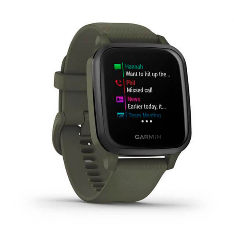 Смарт-годинник Garmin Venu Sq Music Edition Moss/Slate (010-02426-13)  Фото №1