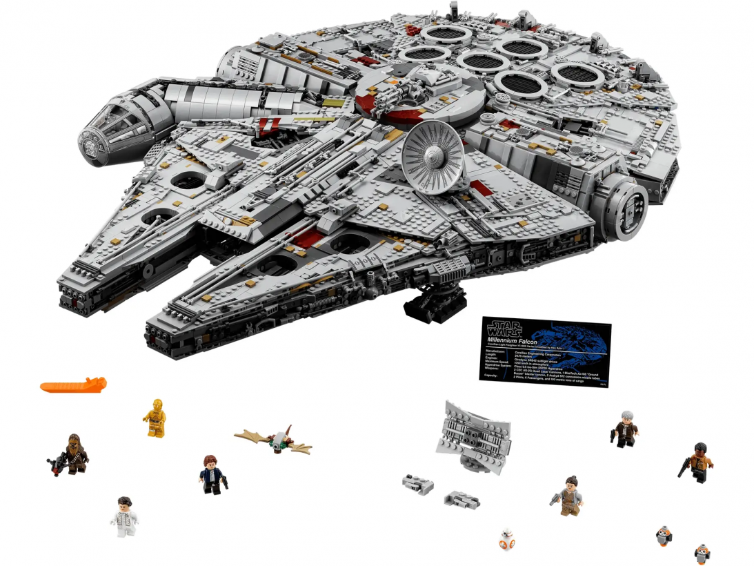 Блоковий конструктор LEGO Star Wars Сокіл Тисячоліття (75192)  Фото №0