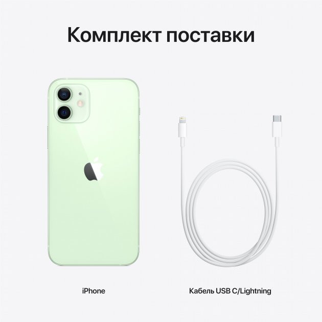 Смартфон Apple iPhone 12 128GB Green (MGJF3/MGHG3)  Фото №4