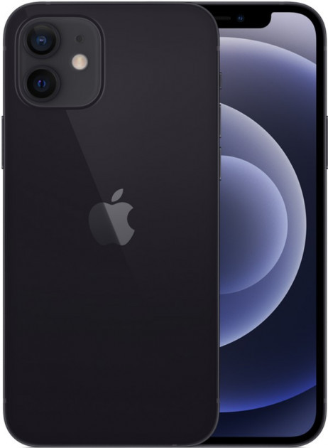 Смартфон Apple iPhone 12 128GB Black (MGJA3/MGHC3)  Фото №0