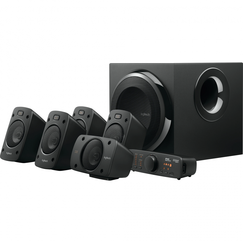 Колонки для домашнього кінотеатру Logitech Z906 5.1 Surround Sound Speaker System (980-000468)  Фото №8