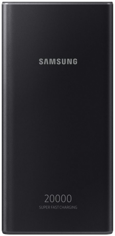 Зовнішній акумулятор (Power Bank) Samsung EB-P5300 20000mAh Dark Gray (EB-P5300XJEGEU)  Фото №0