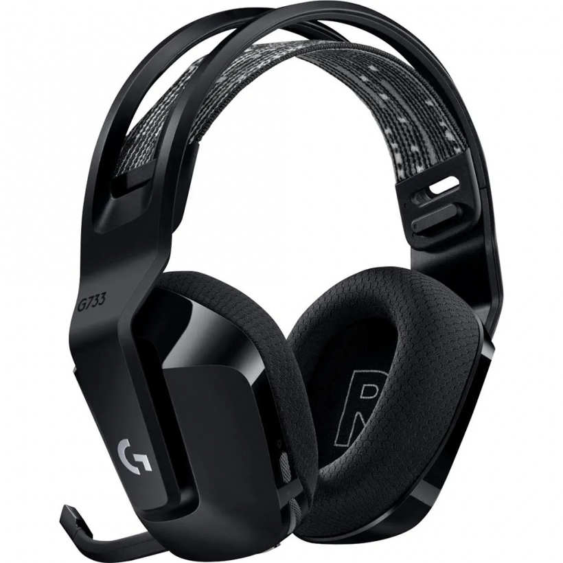 Компьютерная гарнитура Logitech G733 Lightspeed Wireless Black (981-000864)  Фото №1