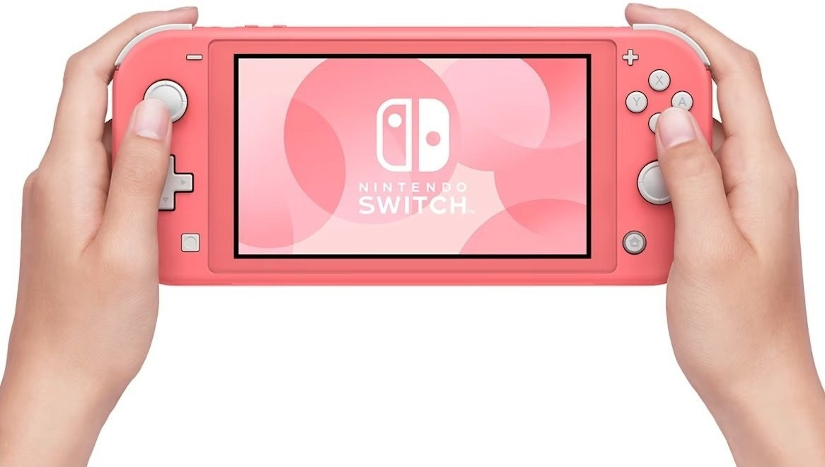 Портативная игровая приставка Nintendo Switch Lite Coral (045496453176)  Фото №1