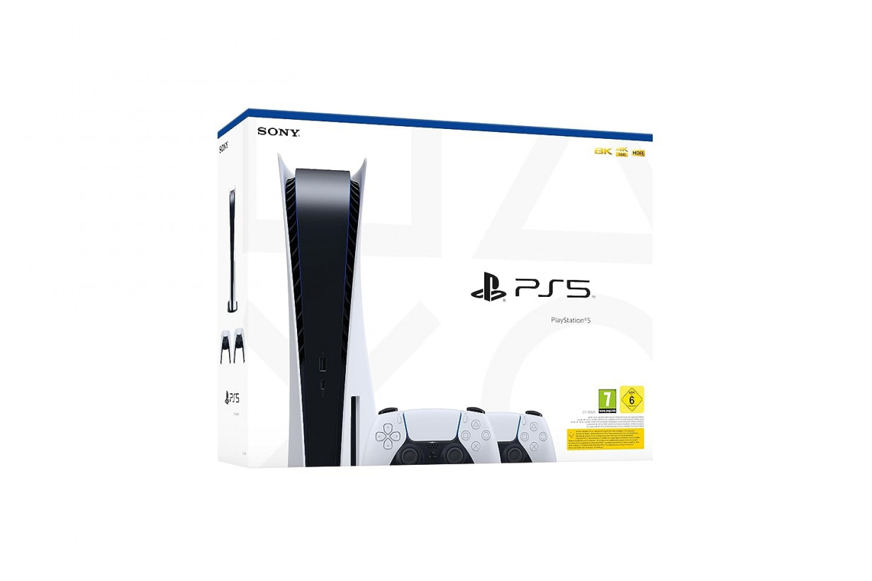 Стаціонарна ігрова приставка Sony PlayStation 5 Digital Edition 825GB + DualSense Wireless Controller (PS711000036488)  Фото №0