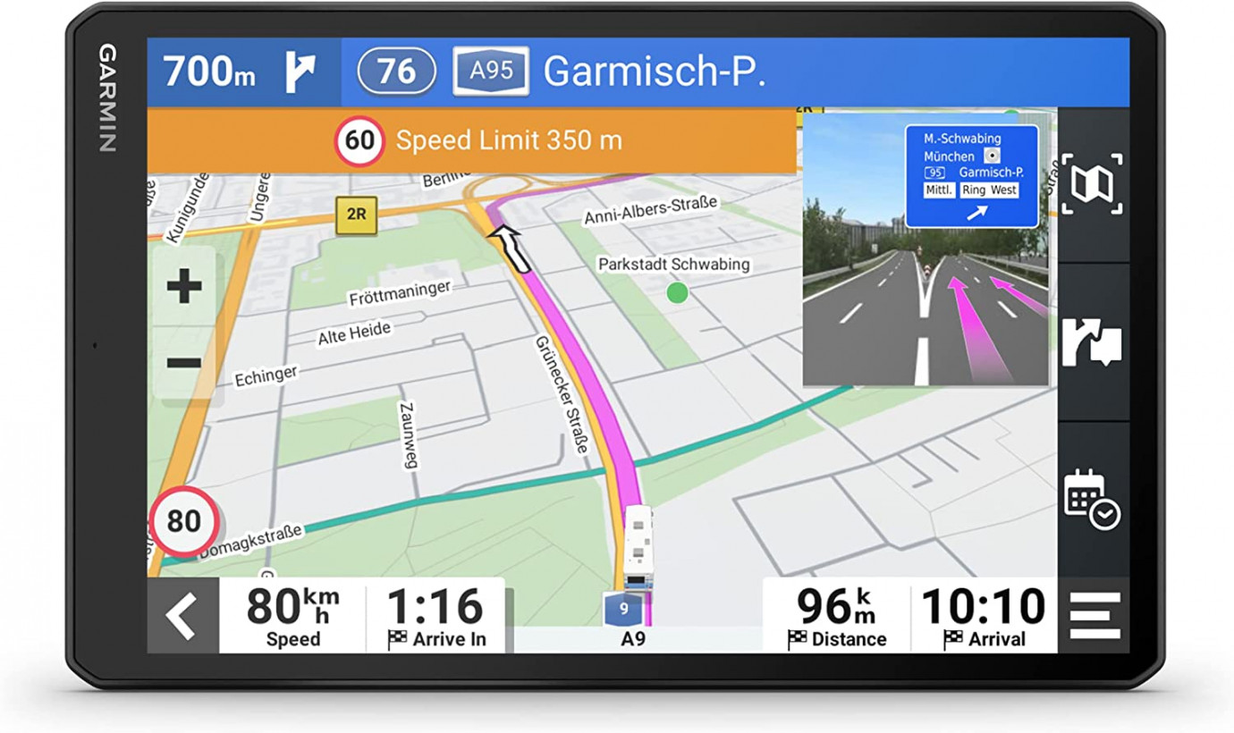 GPS-Навигатор Автомобильный Garmin Camper 1095 MT-D (010-02749-10)  Фото №1