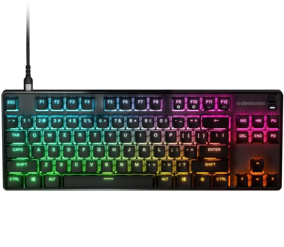 Клавіатура SteelSeries Apex 9 TKL (OptiPoint Switch)  Фото №2