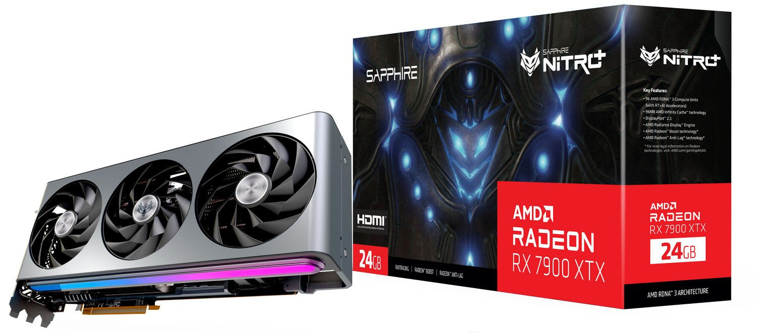 Відеокарта Sapphire Radeon RX 7900 XT Vapor-X 20GB NITRO+ (11323-01-20G)  Фото №4