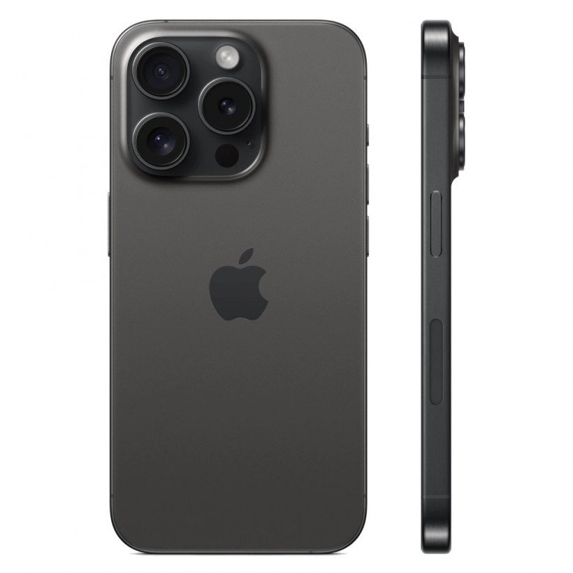 Смартфон Apple iPhone 15 Pro 256GB Black Titanium (MTV13)   Фото №2