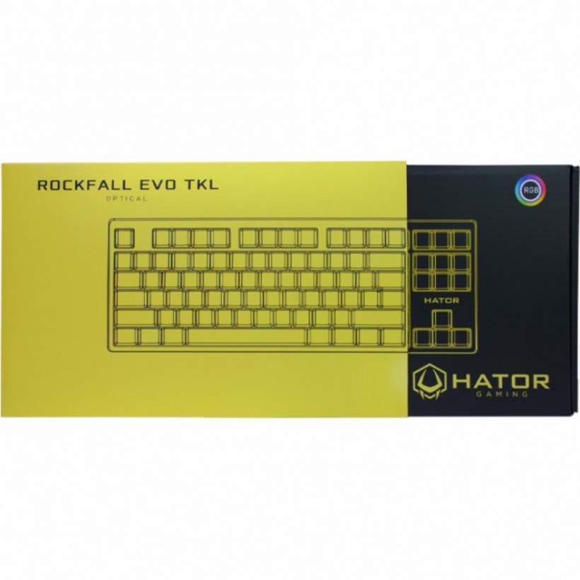 Клавіатура Hator Rockfall EVO TKL Kailh Optical (HTK-631)  Фото №2