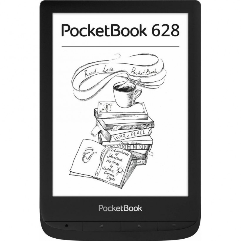 Электронная книга PocketBook 628 Touch Lux 5 Ink Black (PB628-P-CIS)  Фото №6