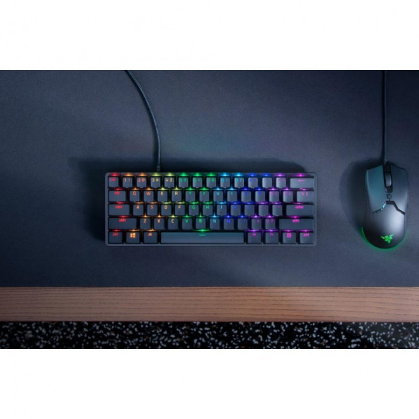 Клавіатура Razer Huntsman Mini Purple Switch RU USB (RZ03-03391500-R3R1)  Фото №0